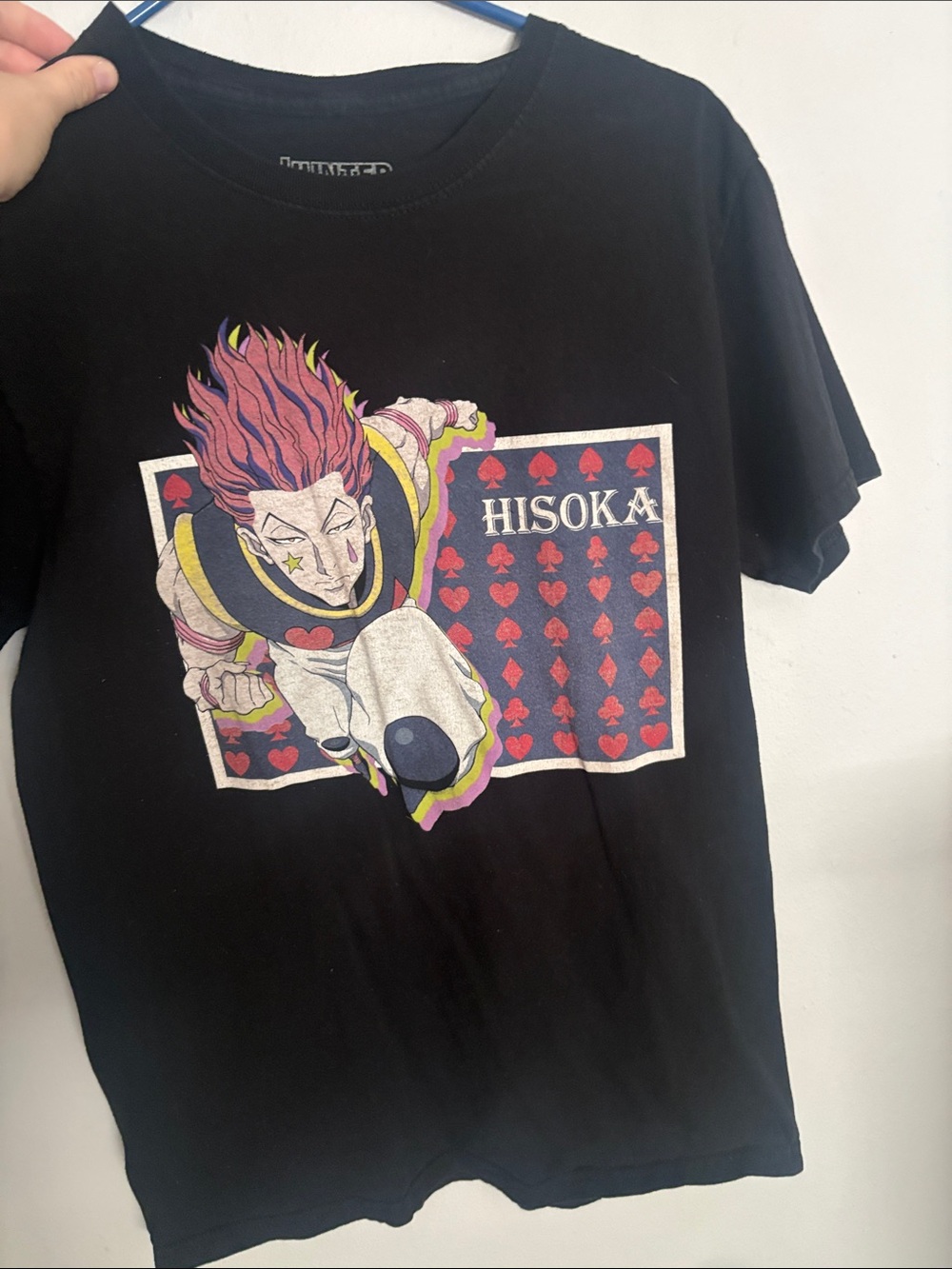 Hisoka Graphic Short Sleeve Tee in Black